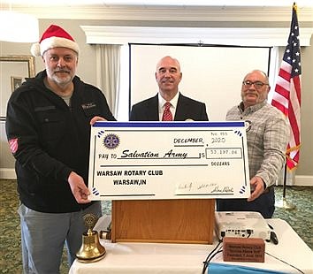 Warsaw Rotary Collects Over $63K For Salvation Army