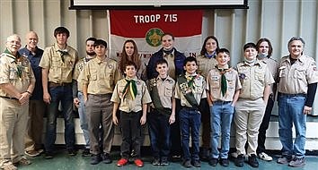 Troop 715 Winter Awards