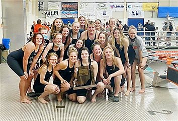 Warsaw Wins Girls Sectional Swim Title