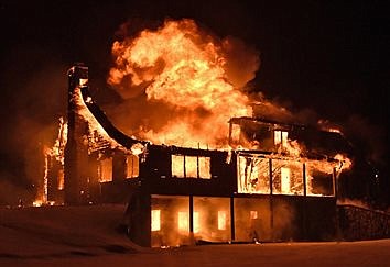 Pierceton Fire Claims Home