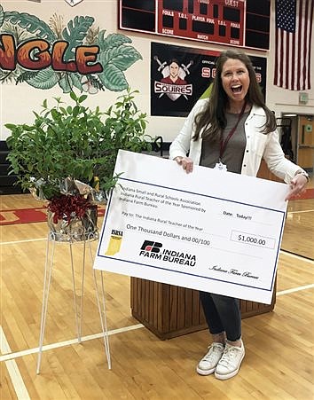 Manchester’s Leifer Named Small Schools Teacher Of The Year