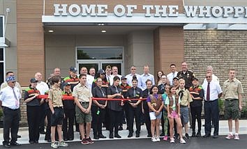 Burger King Reopens In New Building