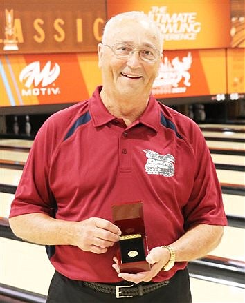 Nichols New Member Of 50-Year  Club At USBC Open Championships