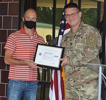 Patriot Award Given To Zimmer Biomet Engineer Manager For Support Of Guard