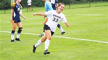 Grace Soccer, Volleyball Enjoy Successful Weekend