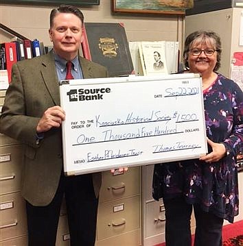 Trust Provides Grant to Historical Society