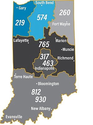 10-Digit Dialing In 219 & 574 Area Codes Starts This Weekend