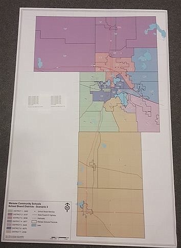 Warsaw School Board Approves Redistricting Map As Required