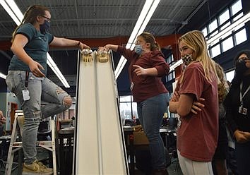 Edgewood Girls Learn About Engineering Through Challenge