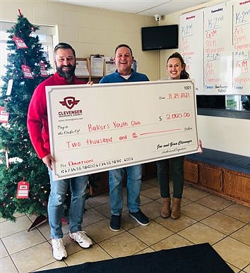 Clevenger Insurance Donates To BYC