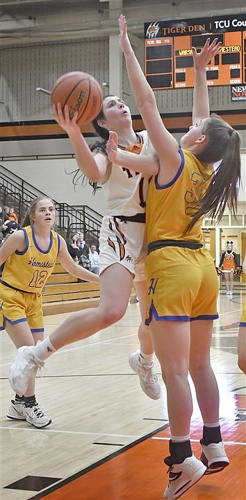 Lady Tigers Batttle, But Come Up Short Against Homestead