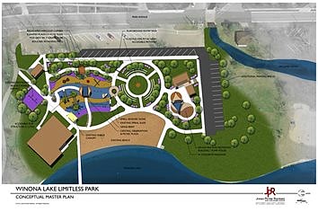 KCCF Grant Benefits Winona Lake Limitless Park