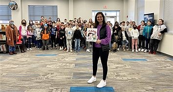 Local Author Visits Warsaw Elementary Schools