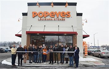 Popeyes Officially Opens With Ribbon-Cutting