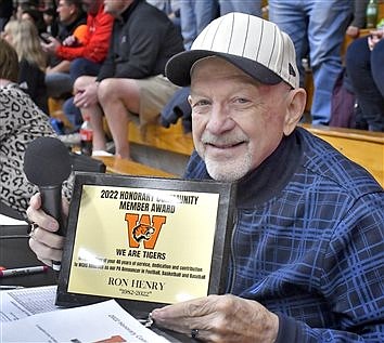 Longtime Warsaw, Grace PA Announcer Ron Henry Retires