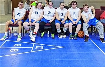 Special Olympics Kosciusko Basketball Panthers Play Local Game