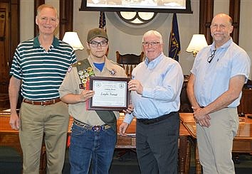 KABS Gets OK For Grant Application; Eagle Scout Recognized