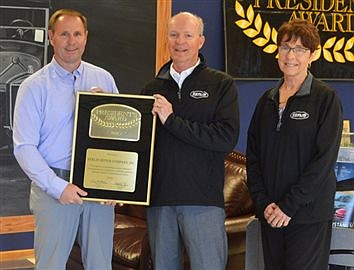 Kerlin Motor Co. Receives President’s Award For Second Consecutive Year