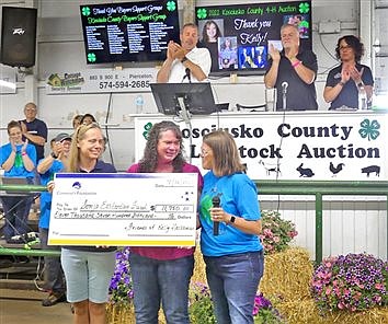 Kelly Heckaman Honored For Service To 4-H