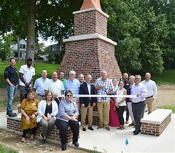 Ribbon-Cutting Celebrates Grant Challenge Success For Miller Sunset Pavilion Fireplace