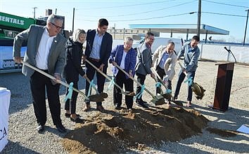 Ceremonial Groundbreaking Takes Place For The 2525 Apartments