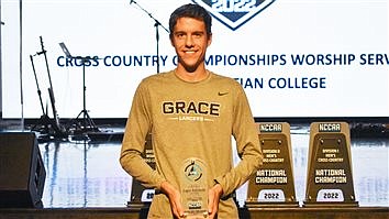 Grace’s Rufenacht Given Prestigious NCCAA King Award