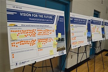 Local Residents Learn More About U.S. 30 Study Process At Public Event