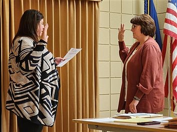 Castle Sworn In As New Pierceton Town Council Member