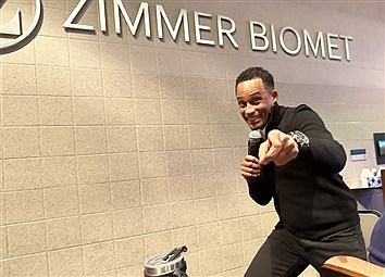 ABLE Welcomes Hill Harper To Zimmer Biomet For ‘Authentic’ Talk