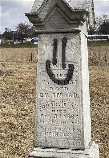 Etna Green West Cemetery Vandalized