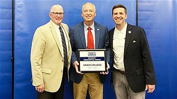 Grace Honored With Third Straight NCCAA Presidential Award