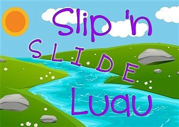 Slip N Slide Luau Is Wednesday