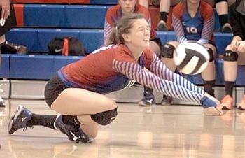 Whitko Spikers Sweep Lady Warriors