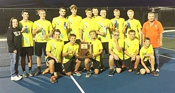 Tigers Claim Fifth-Straight Boys Tennis Sectional Title