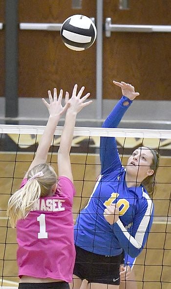 Triton Spikers Sweep Lady Warriors