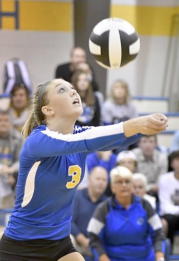 Blackhawk Sweeps Triton Spikers